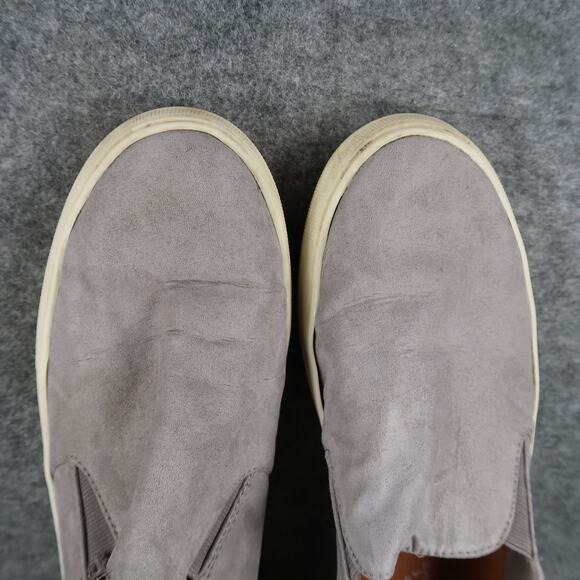 Candie's Shoes Womens 9.5 Casual Slip On Sneakers Trainer Lifestyle Comfort Gray - Picture 9 of 14